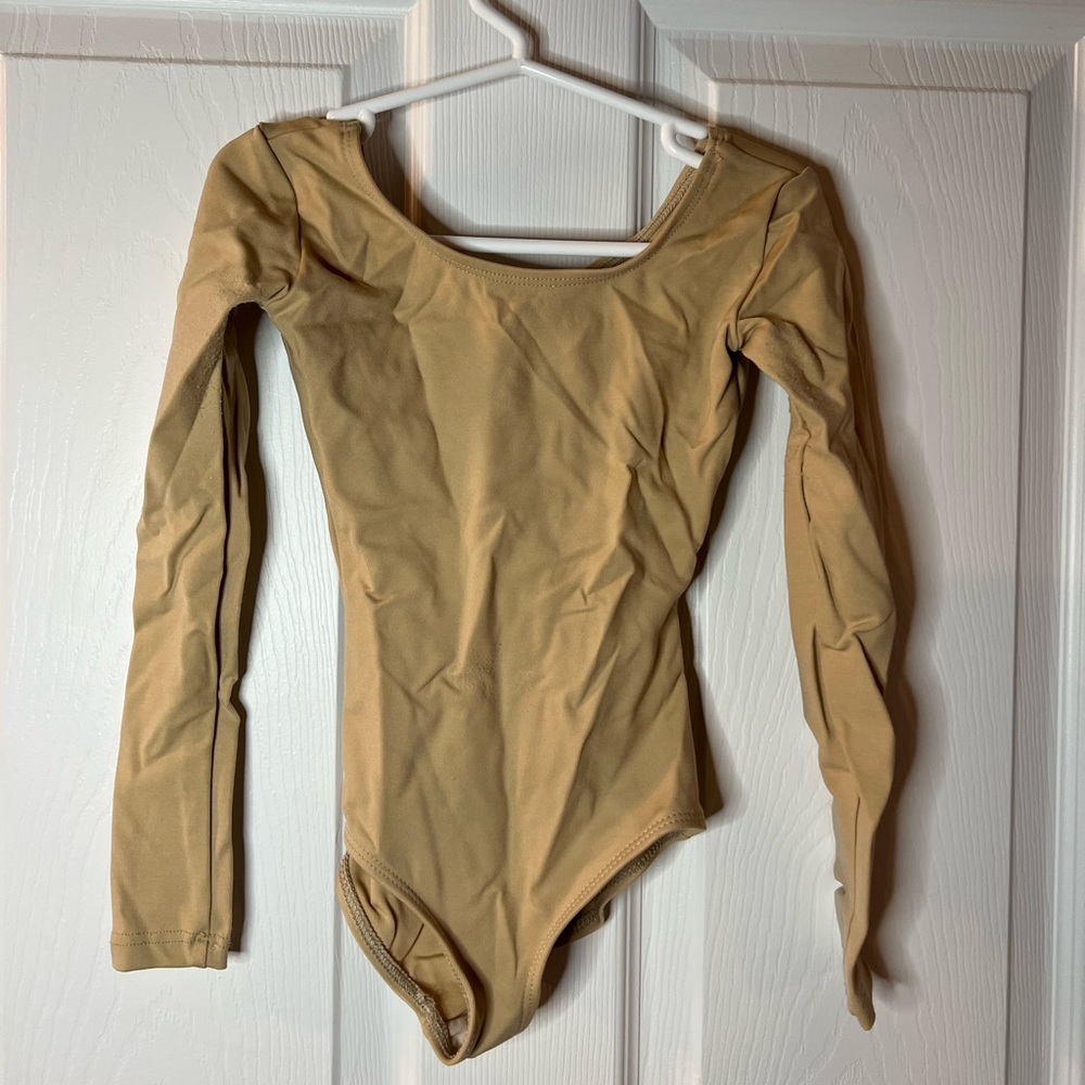 Capezio Girls Tan Camisole Leotard Small